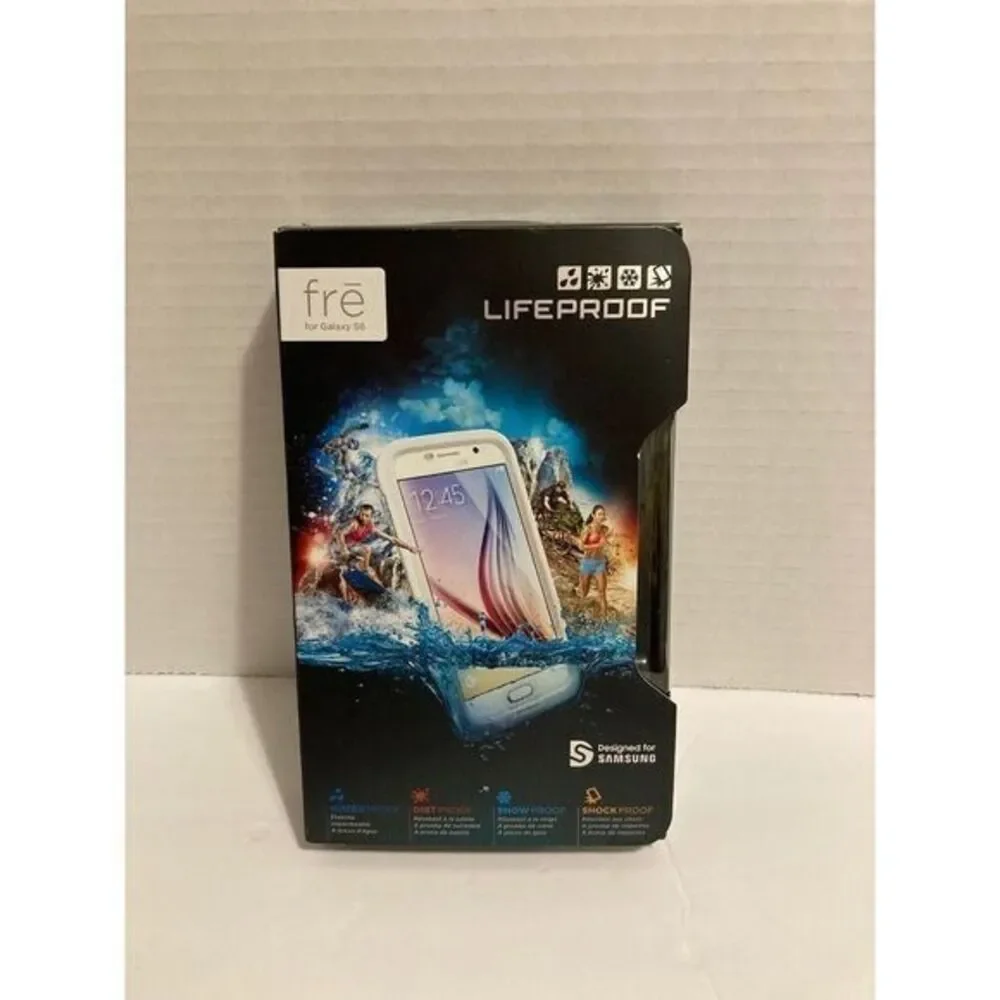 LifeProof FRĒ Samsung Galaxy S6 Case White‎